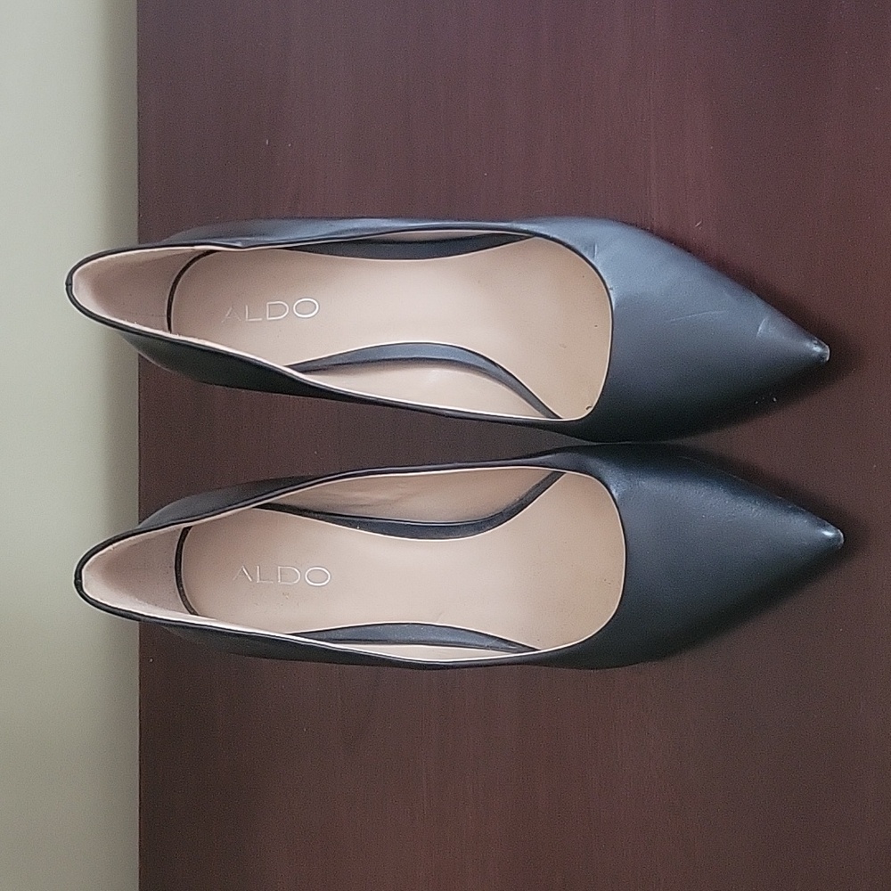 Black high heels